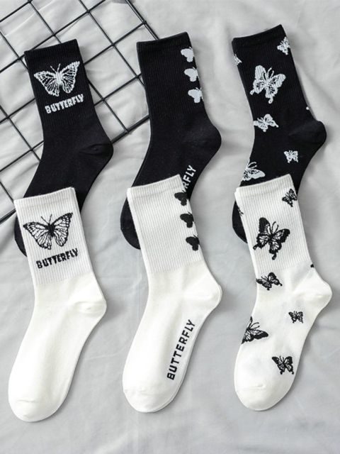 Wholesale Popular Solid Color Hip Hop Street Fashion Pure Colors Sports Letter Logo Jacquard Cotton Socks