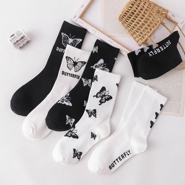 Wholesale Popular Solid Color Hip Hop Street Fashion Pure Colors Sports Letter Logo Jacquard Cotton Socks