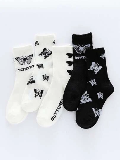 Wholesale Popular Solid Color Hip Hop Street Fashion Pure Colors Sports Letter Logo Jacquard Cotton Socks