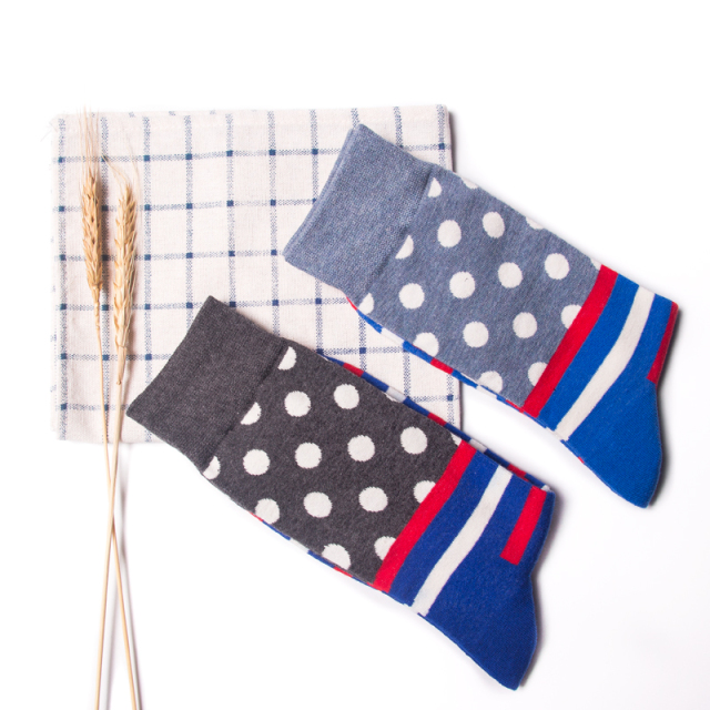 2026 High quality Design Happy  Colorful Jacquard Sox Design Socks Funny Socks Happy Man Socks
