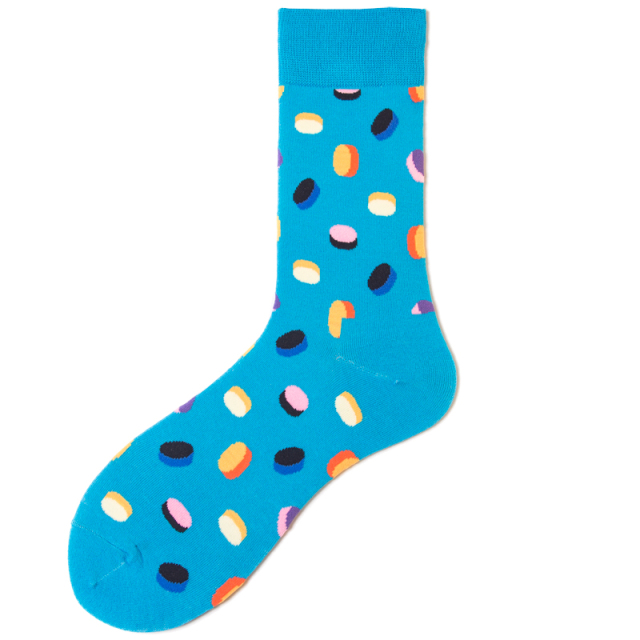 2026 High quality Design Happy  Colorful Jacquard Sox Design Socks Funny Socks Happy Man Socks