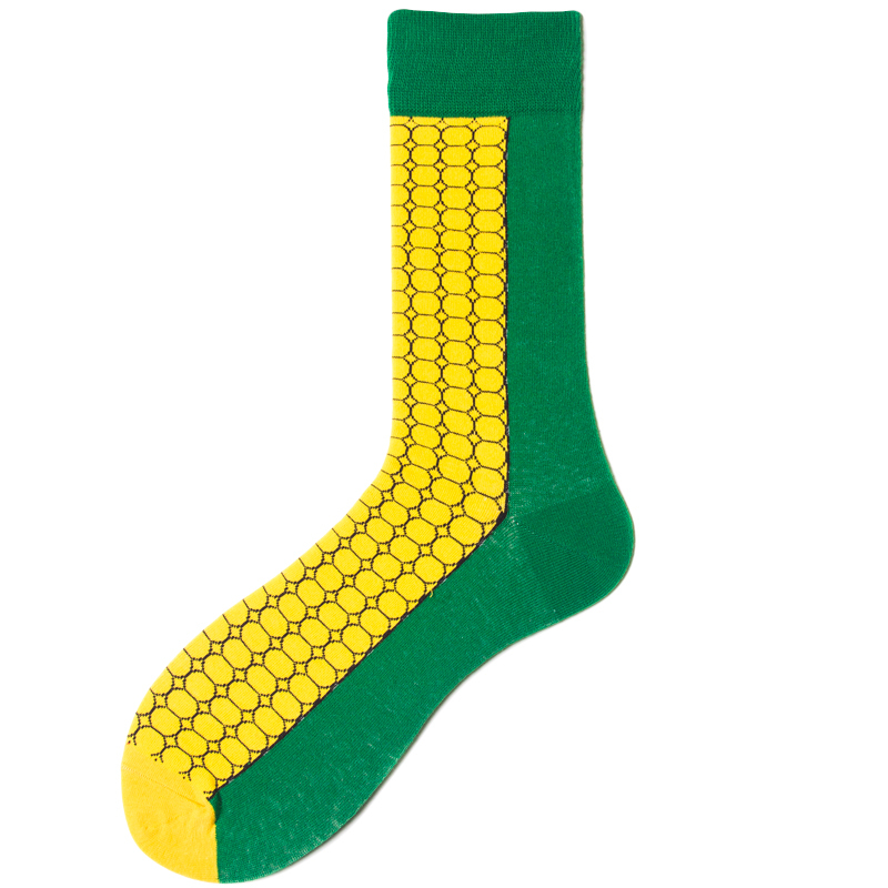2026 High quality Design Happy  Colorful Jacquard Sox Design Socks Funny Socks Happy Man Socks