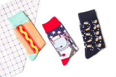 2026 High quality Design Happy  Colorful Jacquard Sox Design Socks Funny Socks Happy Man Socks