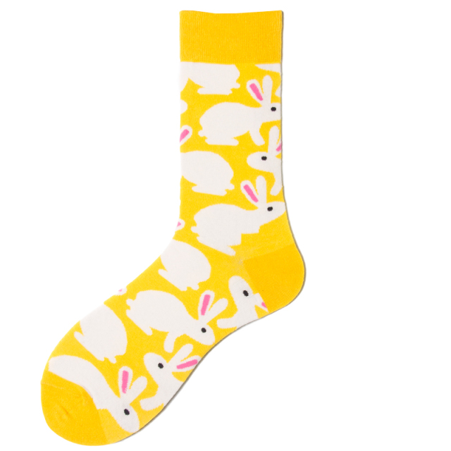 High quality Design Happy  Colorful Jacquard Sox Design Socks Funny Socks Happy Man Socks