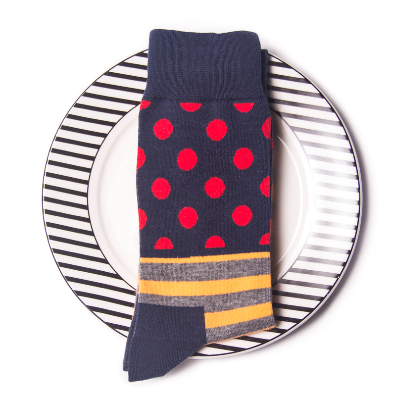 2026 High quality Design Happy  Colorful Jacquard Sox Design Socks Funny Socks Happy Man Socks