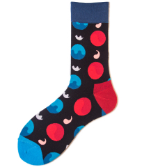 2026 High quality Design Happy  Colorful Jacquard Sox Design Socks Funny Socks Happy Man Socks