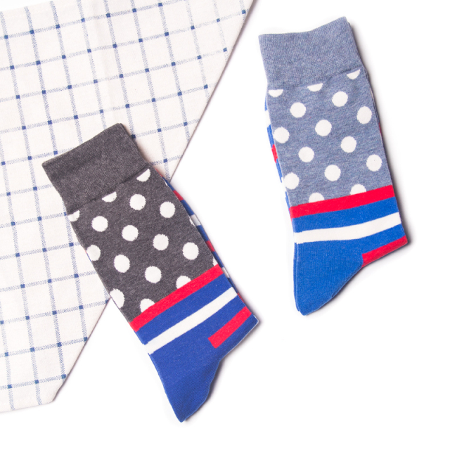 2026 High quality Design Happy  Colorful Jacquard Sox Design Socks Funny Socks Happy Man Socks