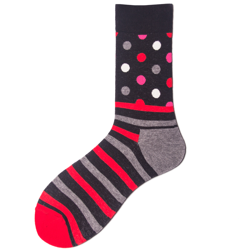 2026 High quality Design Happy  Colorful Jacquard Sox Design Socks Funny Socks Happy Man Socks