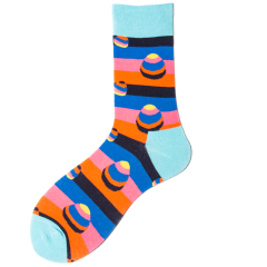 2026 High quality Design Happy  Colorful Jacquard Sox Design Socks Funny Socks Happy Man Socks