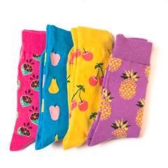 2026 High quality Design Happy  Colorful Jacquard Sox Design Socks Funny Socks Happy Man Socks