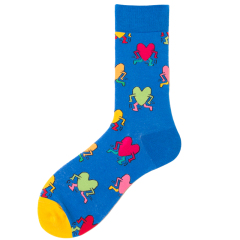 2026 High quality Design Happy  Colorful Jacquard Sox Design Socks Funny Socks Happy Man Socks