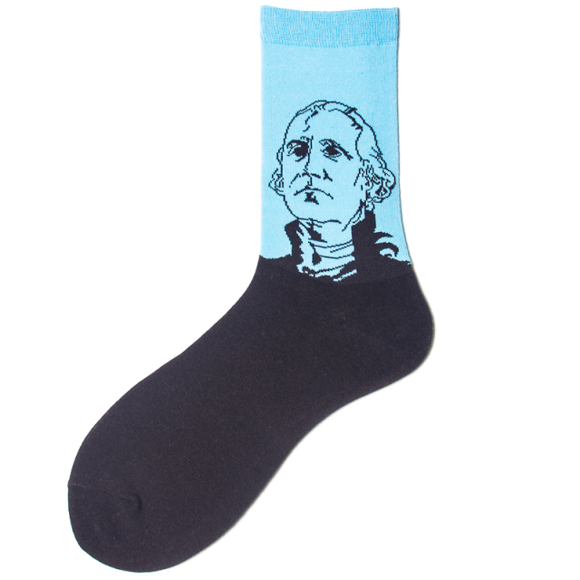 2026 High quality Design Happy  Colorful Jacquard Sox Design Socks Funny Socks Happy Man Socks