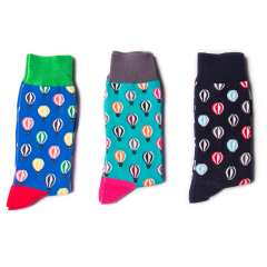 HJ High quality Design Happy  Colorful Jacquard Sox Design Socks Funny Socks Happy Man Socks