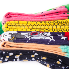 2026 High quality Design Happy  Colorful Jacquard Sox Design Socks Funny Socks Happy Man Socks