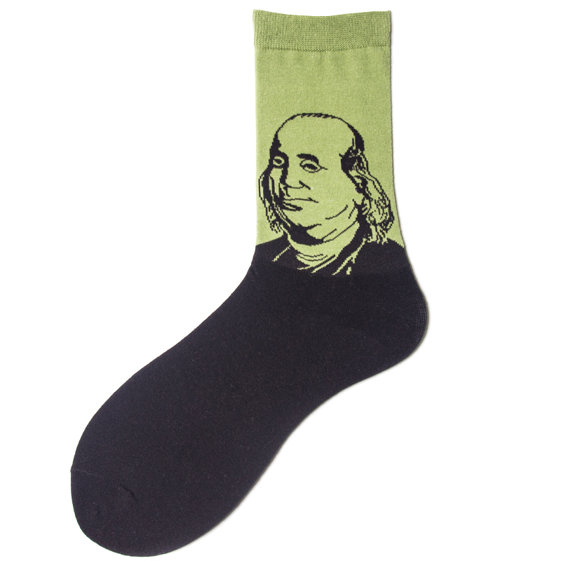 2026 High quality Design Happy  Colorful Jacquard Sox Design Socks Funny Socks Happy Man Socks