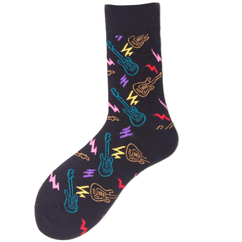 2026 High quality Design Happy  Colorful Jacquard Sox Design Socks Funny Socks Happy Man Socks