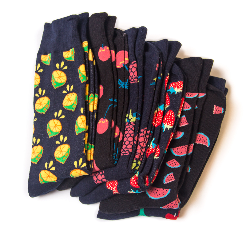 2026 High quality Design Happy  Colorful Jacquard Sox Design Socks Funny Socks Happy Man Socks
