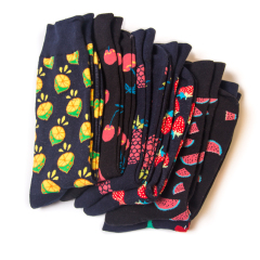 2026 High quality Design Happy  Colorful Jacquard Sox Design Socks Funny Socks Happy Man Socks