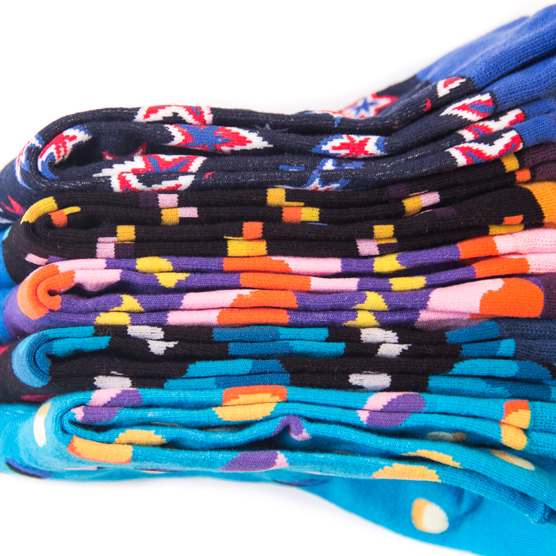 2026 High quality Design Happy  Colorful Jacquard Sox Design Socks Funny Socks Happy Man Socks