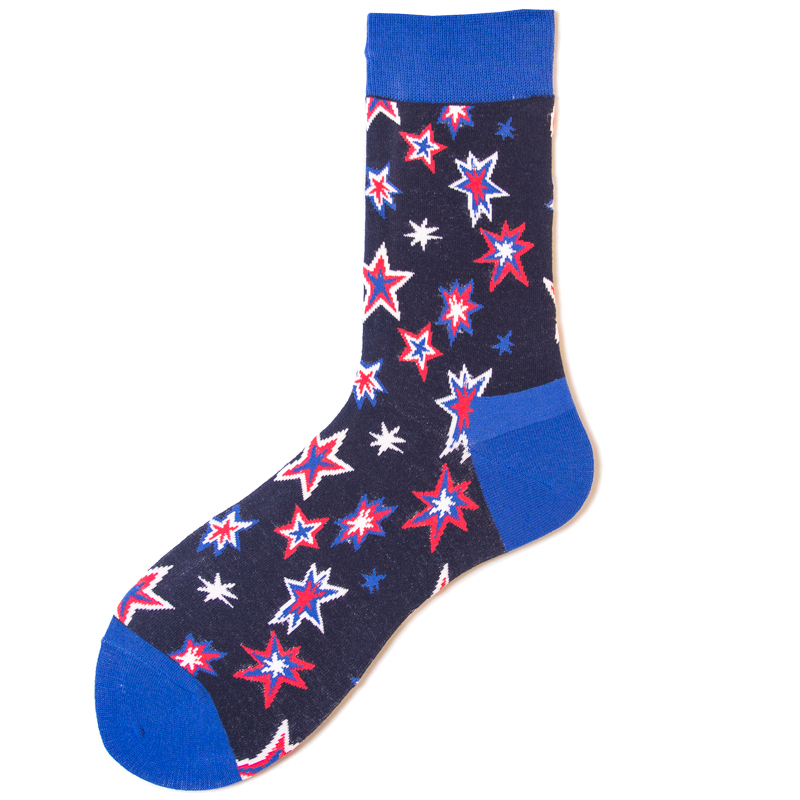 2026 High quality Design Happy  Colorful Jacquard Sox Design Socks Funny Socks Happy Man Socks