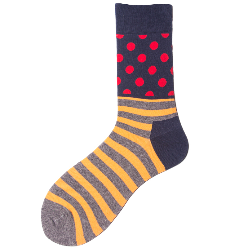2026 High quality Design Happy  Colorful Jacquard Sox Design Socks Funny Socks Happy Man Socks