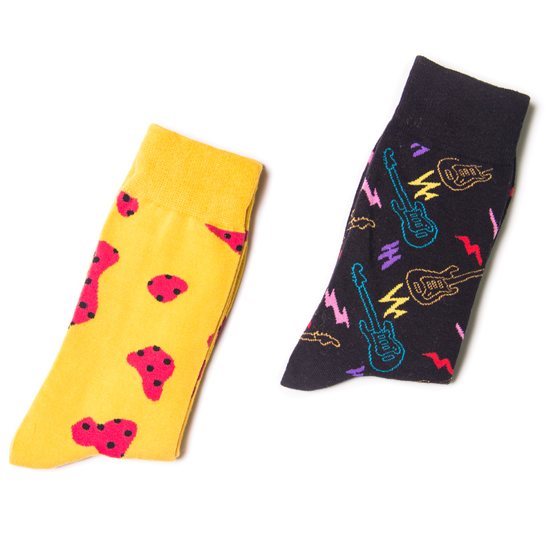 2026 High quality Design Happy  Colorful Jacquard Sox Design Socks Funny Socks Happy Man Socks