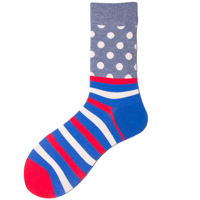 2026 High quality Design Happy  Colorful Jacquard Sox Design Socks Funny Socks Happy Man Socks