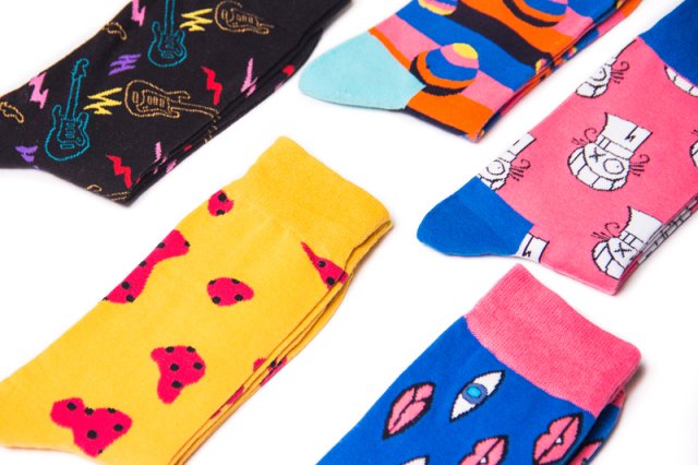 2026 High quality Design Happy  Colorful Jacquard Sox Design Socks Funny Socks Happy Man Socks