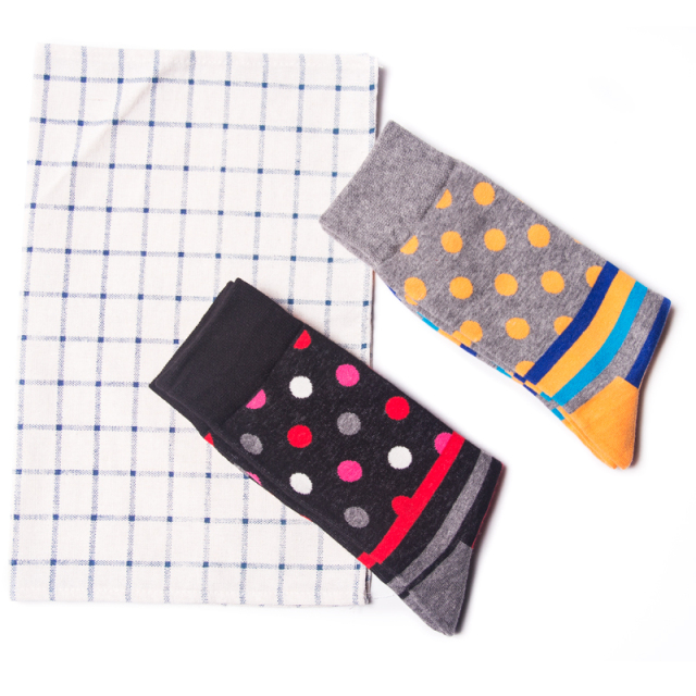 2026 High quality Design Happy  Colorful Jacquard Sox Design Socks Funny Socks Happy Man Socks