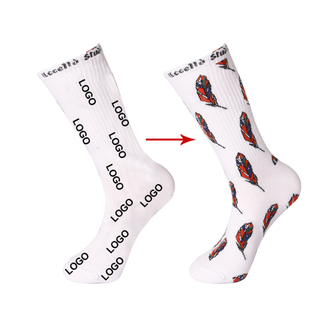 Hiking Socks Soft and Breathable Cotton Sport Basketball comfort Socks for Men Winter Wholesale Premium Athletic Custom Logo