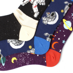 happy socks  Popular Solid Color Hip Hop Street Fashion Pure Colors Sports Letter Logo Jacquard Cotton Socks