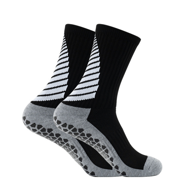 Terry Skate Yoga Socks Mid Calf Cotton Grip Anti Slip Pilates Socks for Unisex Arrival Wholesale Indoor