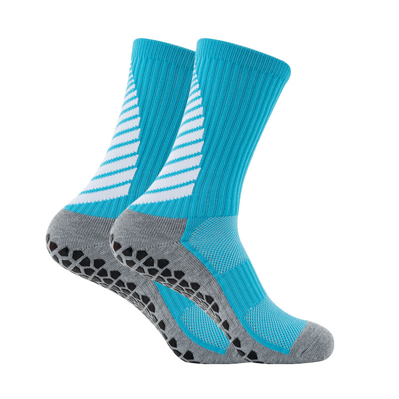 Terry Skate Yoga Socks Mid Calf Cotton Grip Anti Slip Pilates Socks for Unisex Arrival Wholesale Indoor