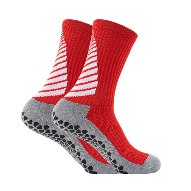 Arrival Wholesale Indoor Terry Skate Yoga Socks Mid Calf Cotton Grip Anti Slip Pilates Socks for Unisex