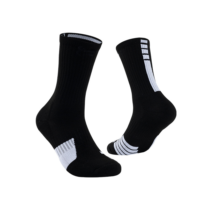 Terry Skate Yoga Socks Mid Calf Cotton Grip Anti Slip Pilates Socks for Unisex 2026 New Arrival Wholesale Indoor