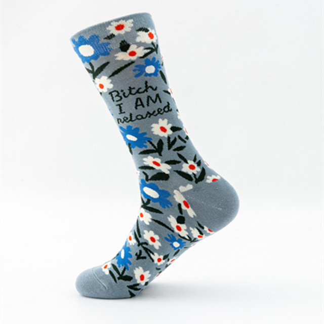 2026 High quality Design Happy  Colorful Jacquard Sox Design Socks Funny Socks Happy Man Socks