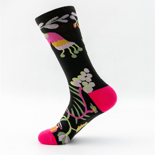 Colorful Jacquard Sox Design Socks Funny Socks Happy Man Socks 2026 High quality Design Happy