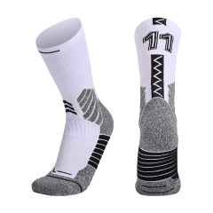 2026 New Arrival Wholesale Indoor Terry Skate Yoga Socks Mid Calf Cotton Grip Anti Slip Pilates Socks for Unisex