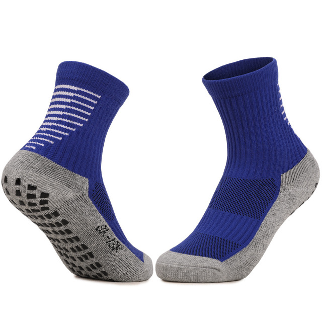 Arrival Wholesale Indoor Terry Skate Yoga Socks Mid Calf Cotton Grip Anti Slip Pilates Socks for Unisex