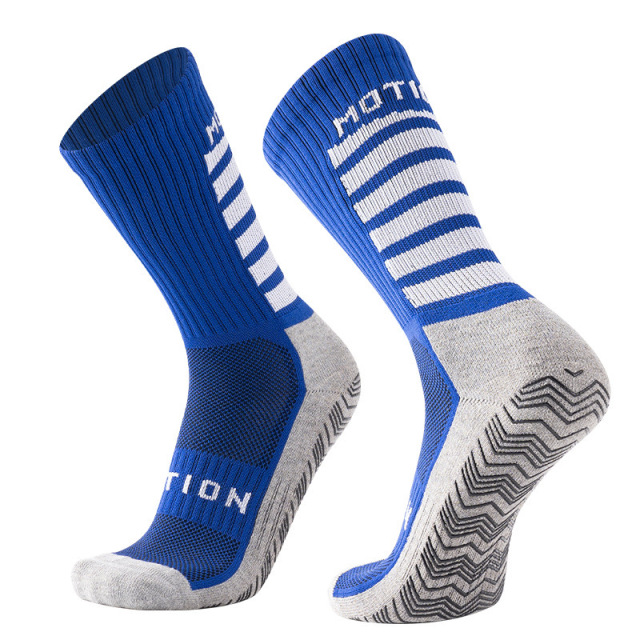 HJ 2026 Arrival Wholesale Indoor Terry Skate Yoga Socks Mid Calf Cotton Grip Anti Slip Pilates Socks for Unisex