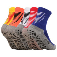 Arrival Wholesale Indoor Terry Skate Yoga Socks Mid Calf Cotton Grip Anti Slip Pilates Socks for Unisex