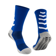 HJ 2026 Arrival Wholesale Indoor Terry Skate Yoga Socks Mid Calf Cotton Grip Anti Slip Pilates Socks for Unisex