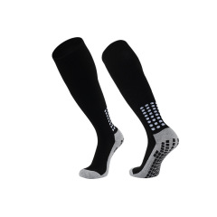 2026 HJ Arrival Wholesale Indoor Terry Skate Yoga Socks Mid Calf Cotton Grip Anti Slip Pilates Socks for Unisex