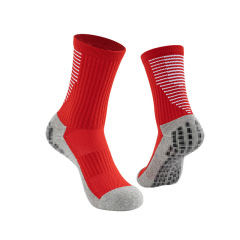 2026 HJ Arrival Wholesale Indoor Terry Skate Yoga Socks Mid Calf Cotton Grip Anti Slip Pilates Socks for Unisex