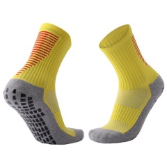 Arrival Wholesale Indoor Terry Skate Yoga Socks Mid Calf Cotton Grip Anti Slip Pilates Socks for Unisex