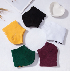 2026 Soft Wholesale comfort Premium White Summer Socks for Private Label Summer Breathable SoftWomen Low Cut Ankle Socks