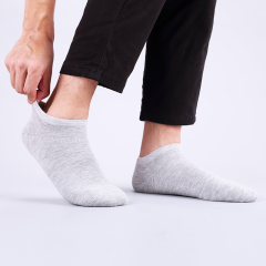 Soft Wholesale comfort Premium White Summer Socks for Private Label Summer Breathable SoftWomen Low Cut Ankle Socks