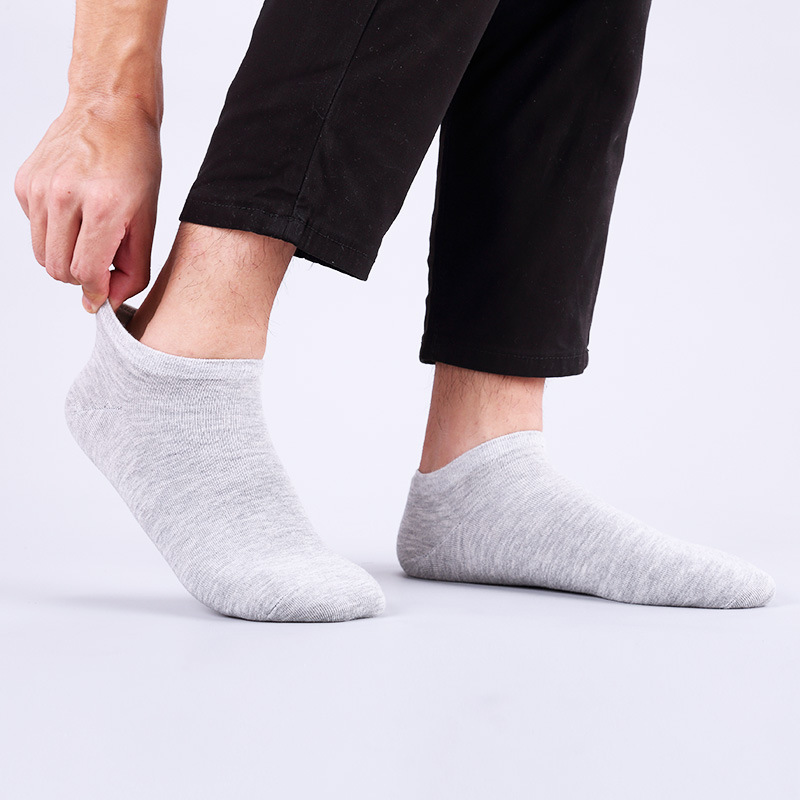 Soft Wholesale comfort Premium White Summer Socks for Private Label Summer Breathable SoftWomen Low Cut Ankle Socks