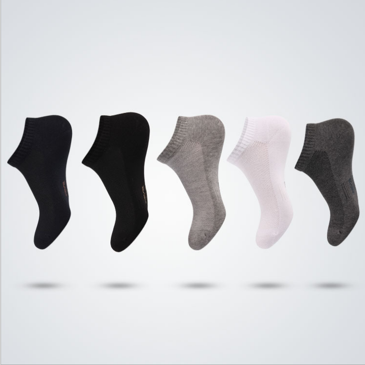 2026 Soft Wholesale comfort Premium White Summer Socks for Private Label Summer Breathable SoftWomen Low Cut Ankle Socks