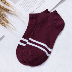 2026 Soft Wholesale comfort Premium White Summer Socks for Private Label Summer Breathable SoftWomen Low Cut Ankle Socks